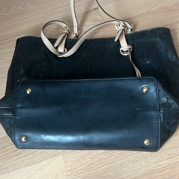 Michael Kors Black Tote with Gold Hardware - Picture 7 of 7